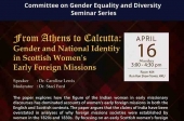 From Athens to Calcutta: Gender and National Identity in Scottish Women's Early Foreign Missions  