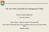 The Art of the Unsayable in Contemporary China