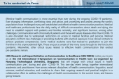 The 3rd International E-symposium on Communication in Health Care