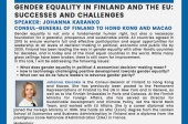 Knowledge Exchange Series – Women & Leadership: Gender Equality in Finland and the EU: Successes and Challenges