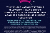 "The Whole Nation Watching Television": Wang Shuo’s Domestication of and Rebellion against Postsocialist Chinese Television