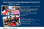 Latin America in the aftermath of Covid-19: What is next?