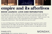 Empire and Its Afterlives - Book Launch: Love and Reparation
