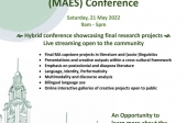 Master of Arts in English Studies (MAES) Conference
